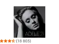 Adele na okładce albumu "21", który nagrała w wieku 21 lat.
