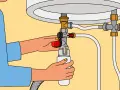 Maintenant, je vais ajuster le groupe de sécurité de mon chauffe-eau.