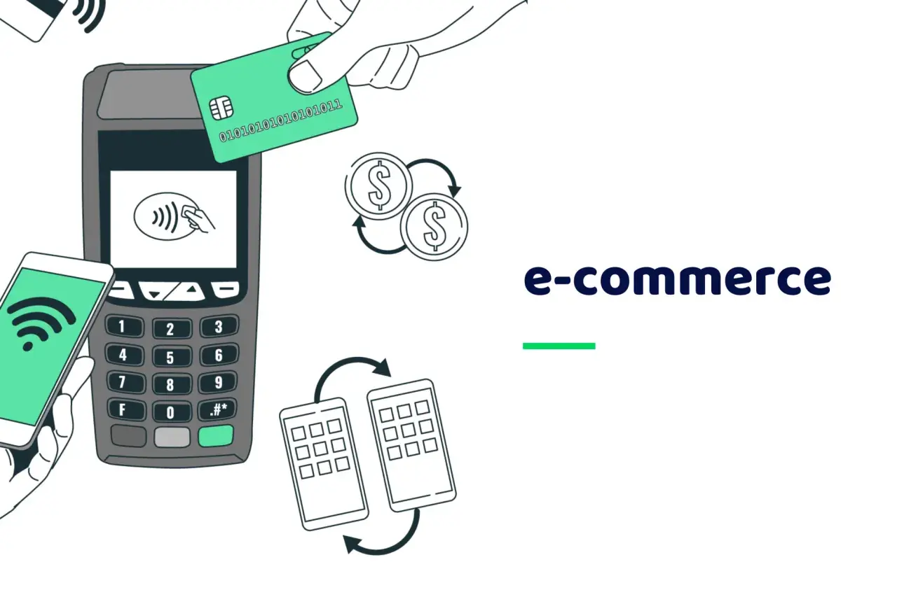 Płatności zbliżeniowe telefonem i kartą przy terminalu, wymiana pieniędzy między smartfonami. Tak działa ecommerce.
