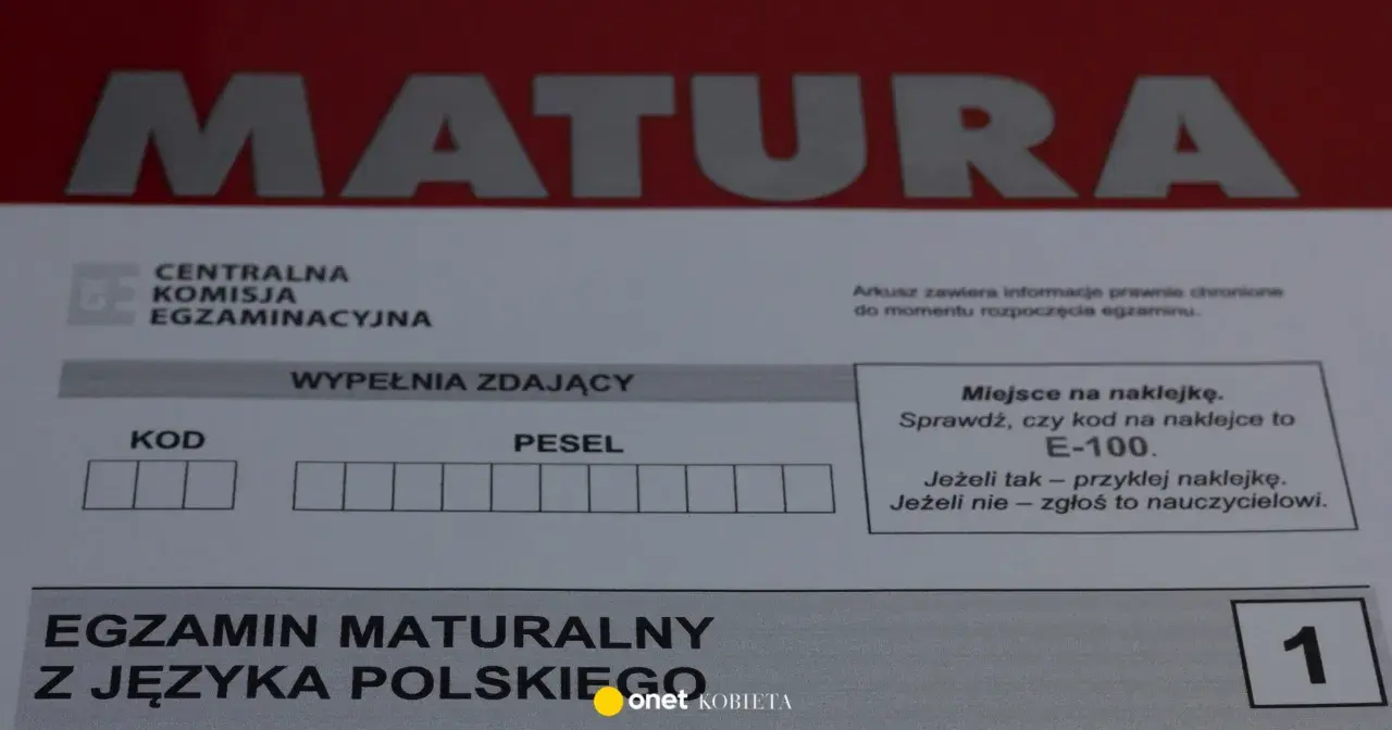 Błąd kardynalny na maturze? Na arkuszu z języka polskiego widać pole na PESEL i kod.