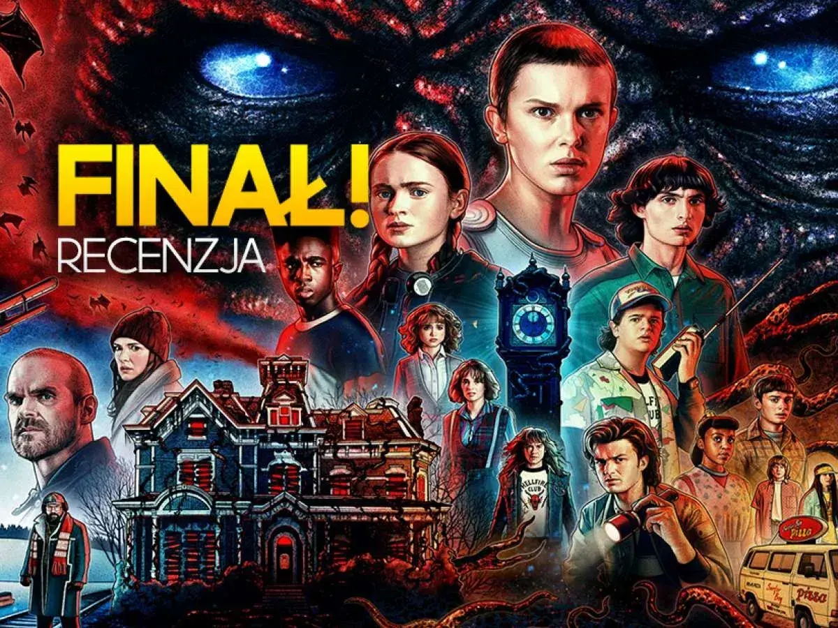 Finalna recenzja Stranger Things 4! Bohaterowie, nawiedzony dom i złowieszcze oko w tle.