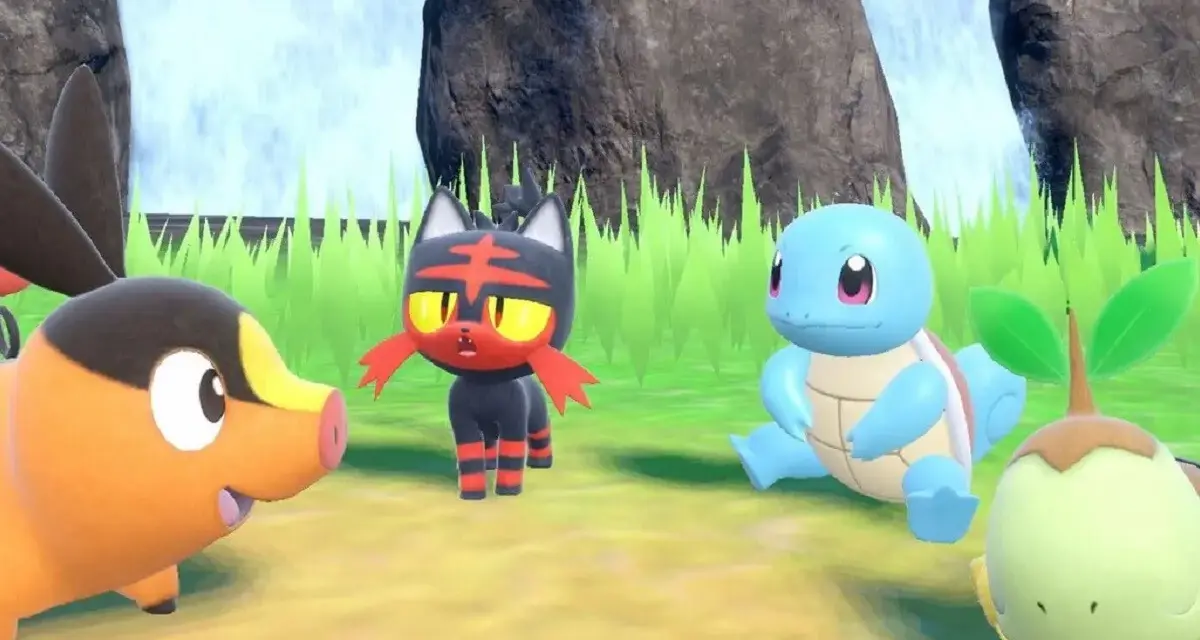 Pokémon: Tepig, Litten, Squirtle y Grookey, listos para una batalla. ¿Quién ganará según la pokémon tabla de tipos y debilidades?