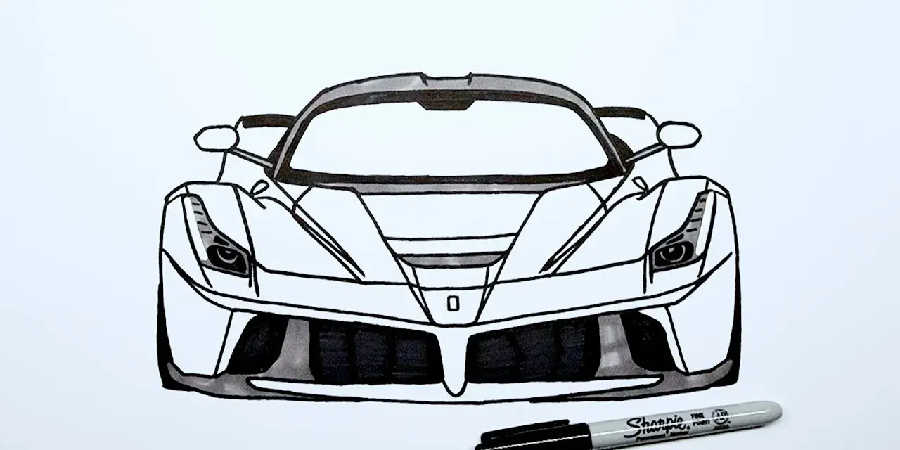 Jak narysować ferrari krok po kroku i uniknąć najczęstszych błędów