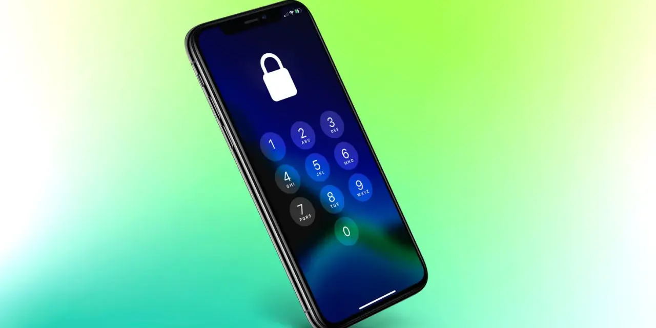 Zablokowany ekran telefonu z klawiaturą numeryczną. Chcesz odnaleźć swój telefon?