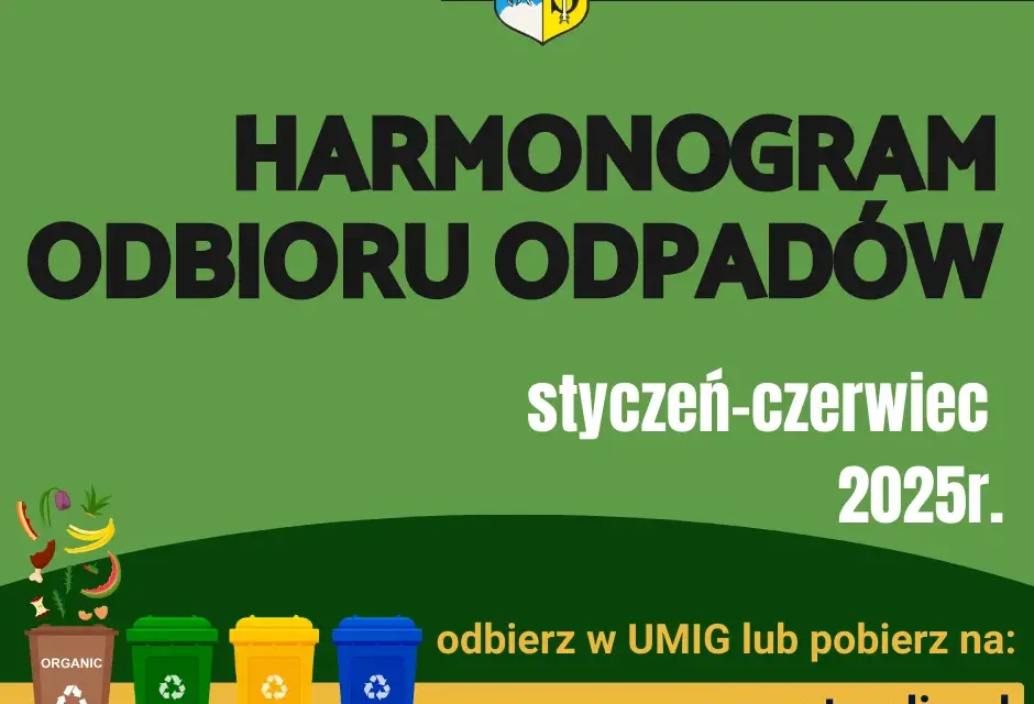 Kiedy śmieci? Sprawdź harmonogram odbioru odpadów w swojej gminie