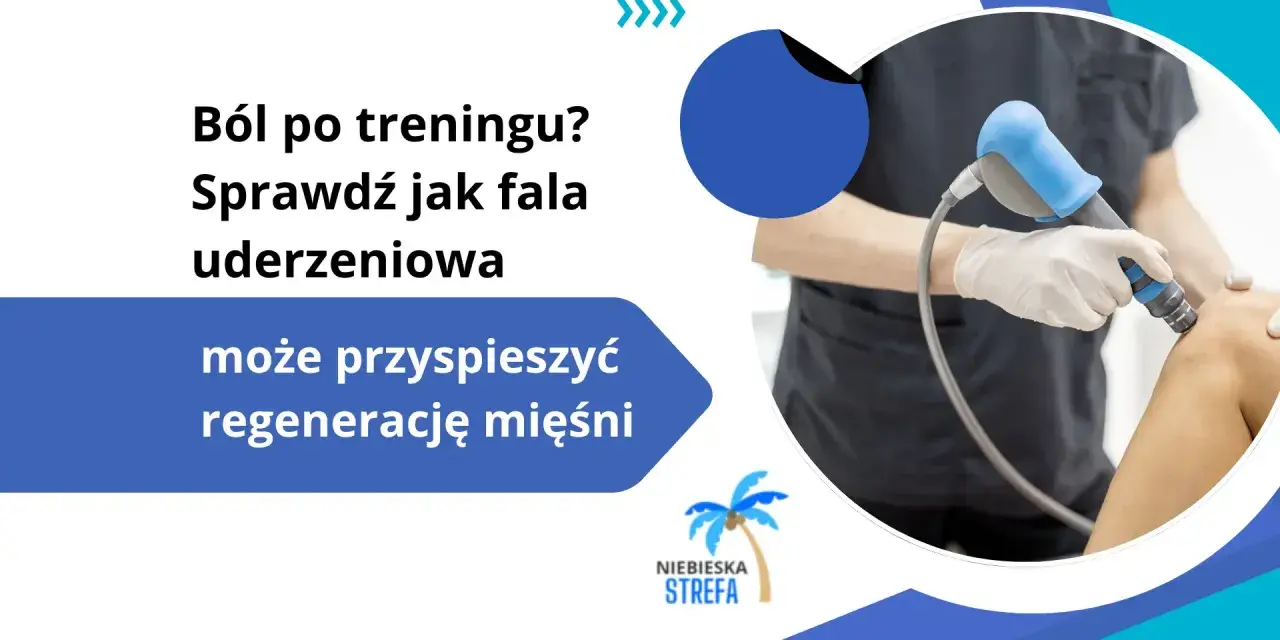 Fala uderzeniowa może pomóc zwalczyć ból po treningu i przyspieszyć regenerację mięśni.