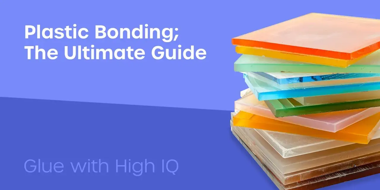 A stack of colorful plastic sheets, illustrating the best way to glue plastic for a strong bond.