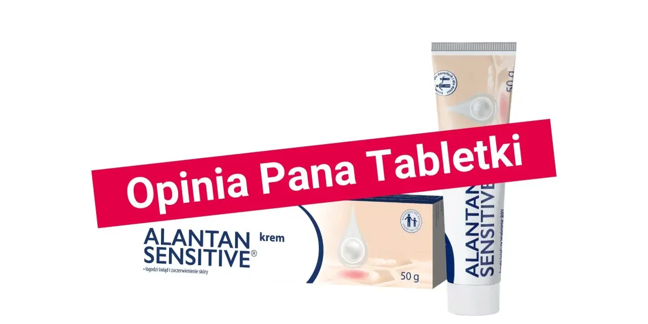 Opinia Pana Tabletki o kremie Alantan Plus. Efekty stosowania na wrażliwą skórę.