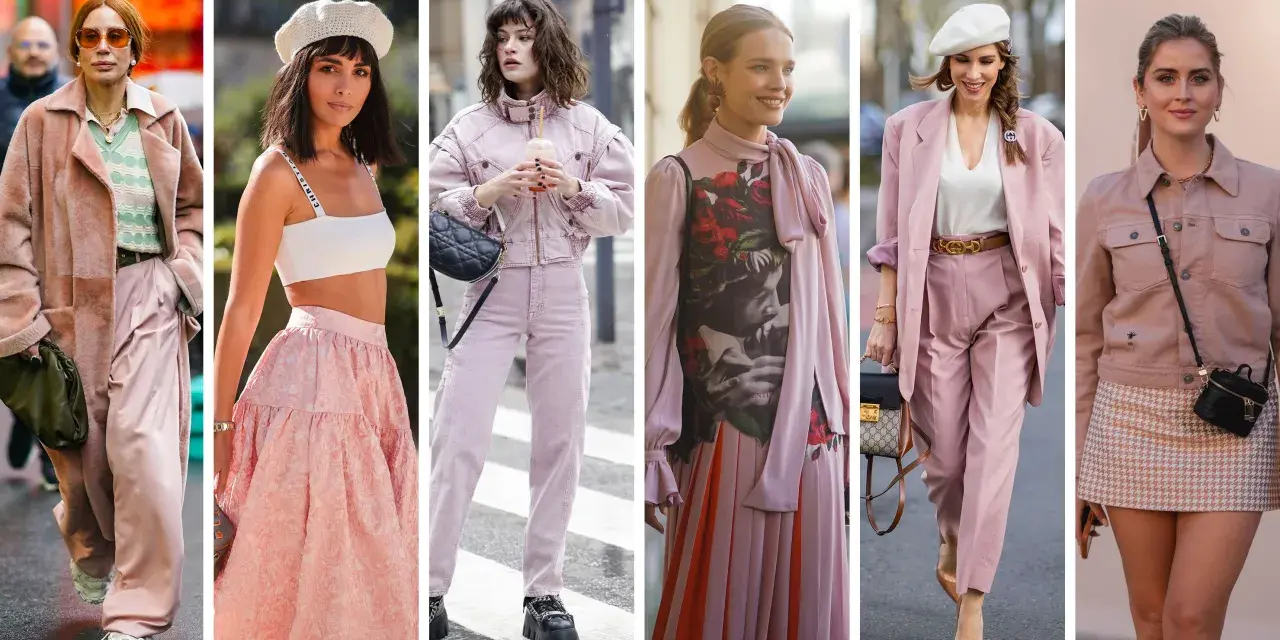 Sei modi per abbinare il rosa antico: da completi eleganti a gonne svolazzanti, un tocco di colore chic.
