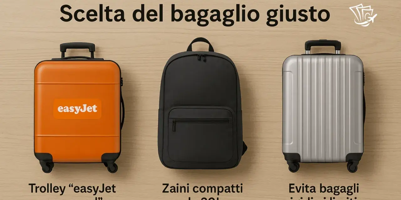 Regole Bagagli EasyJet 2025: Dimensioni, Pesi e Costi [Guida]