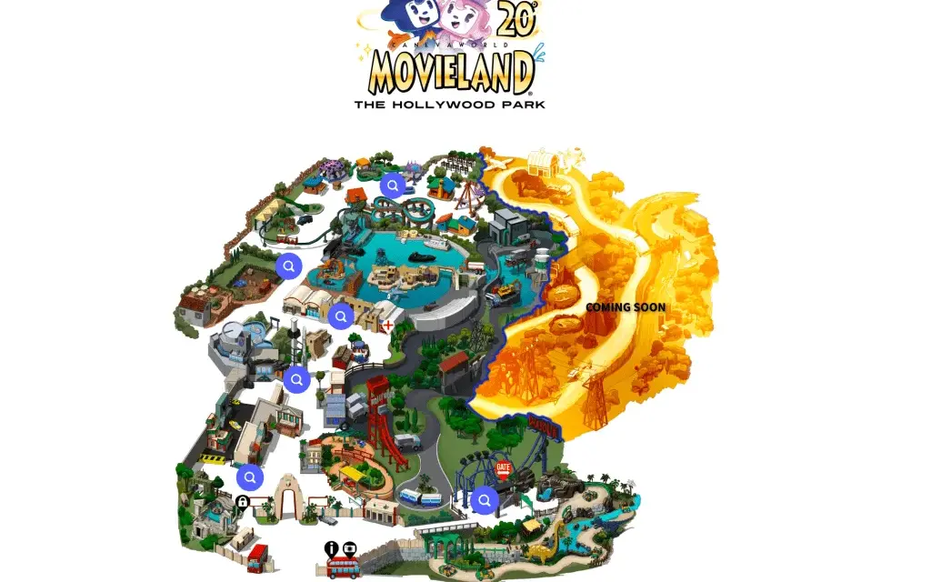 Mappa Movieland: Guida essenziale per pianificare la tua visita