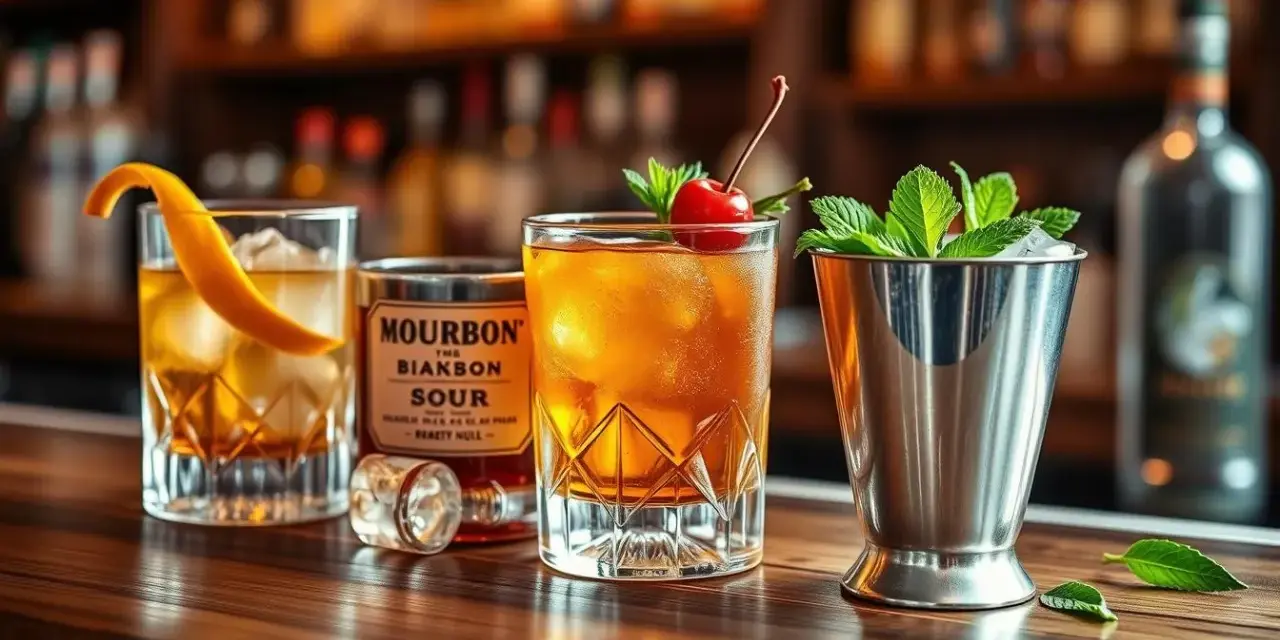 Drinki z burbonem: 4 klasyki i proste przepisy, które zrobisz w domu