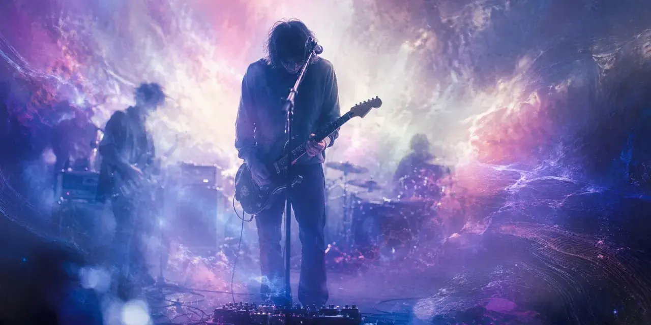 Zespół grający shoegaze, w otoczeniu psychodelicznych wizualizacji. Gitara, perkusja i bas tworzą eteryczny dźwięk.