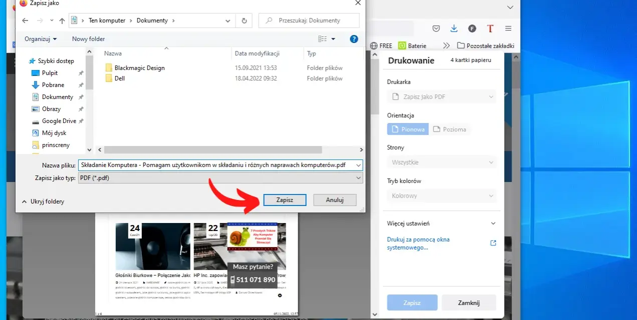 Jak pobrać stronę internetową w PDF i uniknąć problemów z formatowaniem