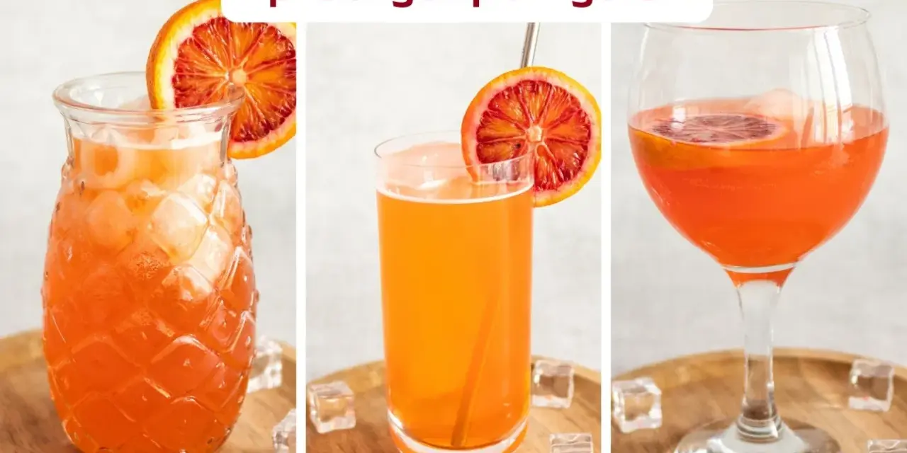 Drinki z pomarańczą: Proste przepisy na alkoholowe i bezalkoholowe koktajle