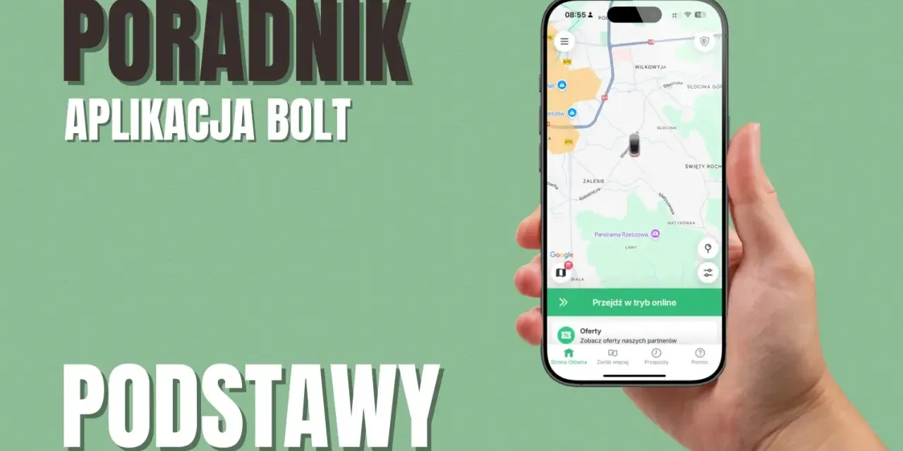 Poradnik podstawy aplikacji Bolt. Zobacz, jak zdobyć bolt bonusy dla kierowców i zwiększyć swoje zarobki.