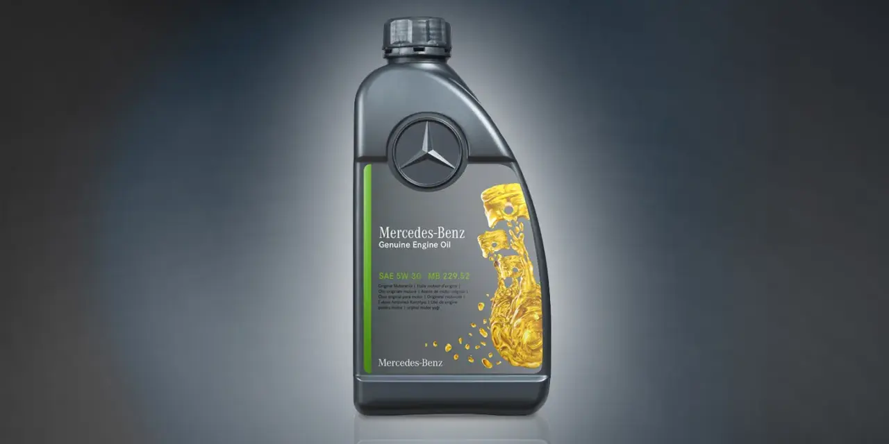 Olej silnikowy Mercedes-Benz SAE 5W-30 MB 229.52. Zapewnia optymalną ochronę silnika.