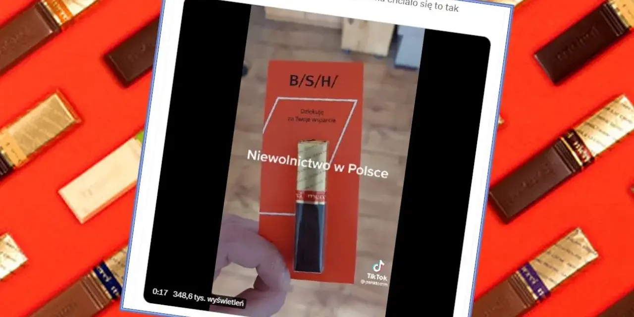 Jedno Merci w nagrodę za miesiąc pracy. Dziękuję za wsparcie! Niewolnictwo w Polsce?