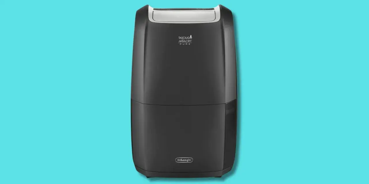 Deumidificatore De'Longhi AriaDry Pure. Valutare i deumidificatore pro e contro per un ambiente più salubre.
