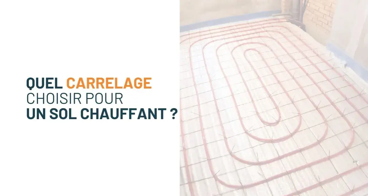 Installation d'un plancher chauffant avant pose du carrelage. Le DTU joint carrelage plancher chauffant garantit une pose durable.