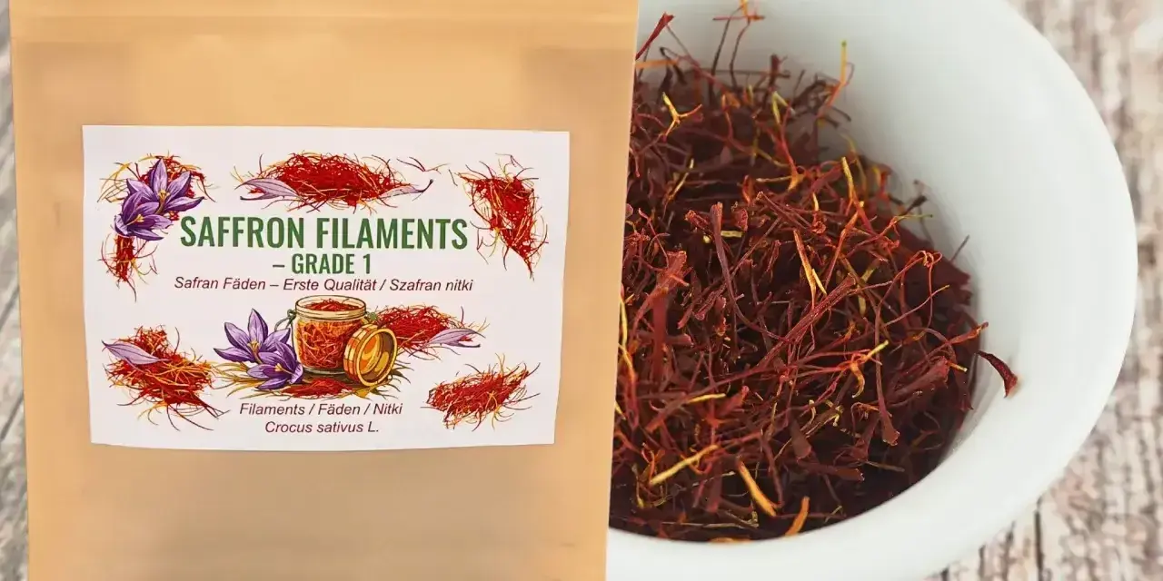 Szafran nitki, idealny do barwienia i aromatyzowania potraw. Zobacz, do czego można użyć szafran!