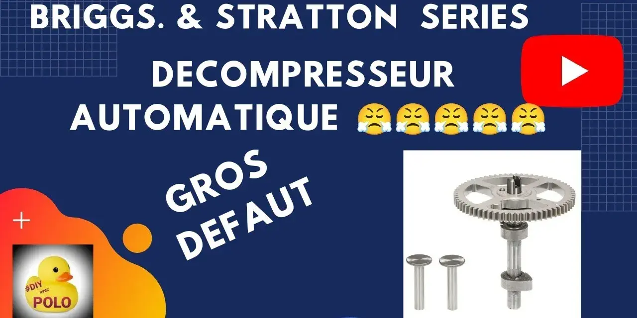 Moteur Briggs & Stratton qui claque ? La panne enfin expliquée !