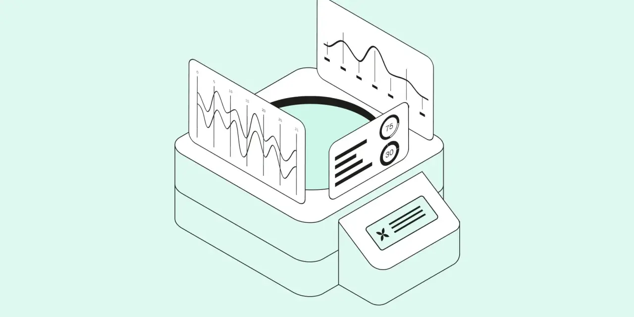 Un sistema que muestra gráficos y datos, como un ERP, para gestionar información empresarial.