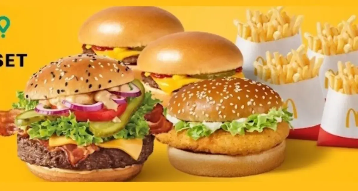 Smaczne burgery i frytki z McDonald's. Czemu nie ma McDonald na Glovo? Może to dlatego, że chcą, byśmy sami po nie poszli?