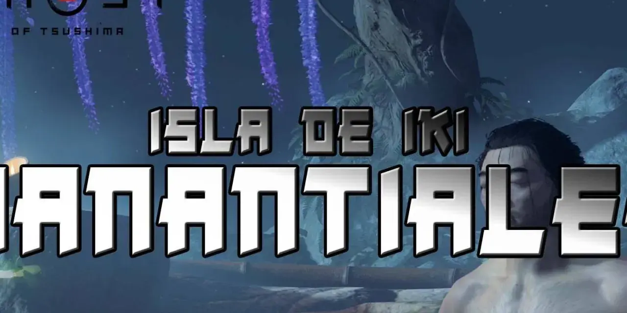 Jin Sakai se relaja en los manantiales de la Isla de Iki en Ghost of Tsushima.