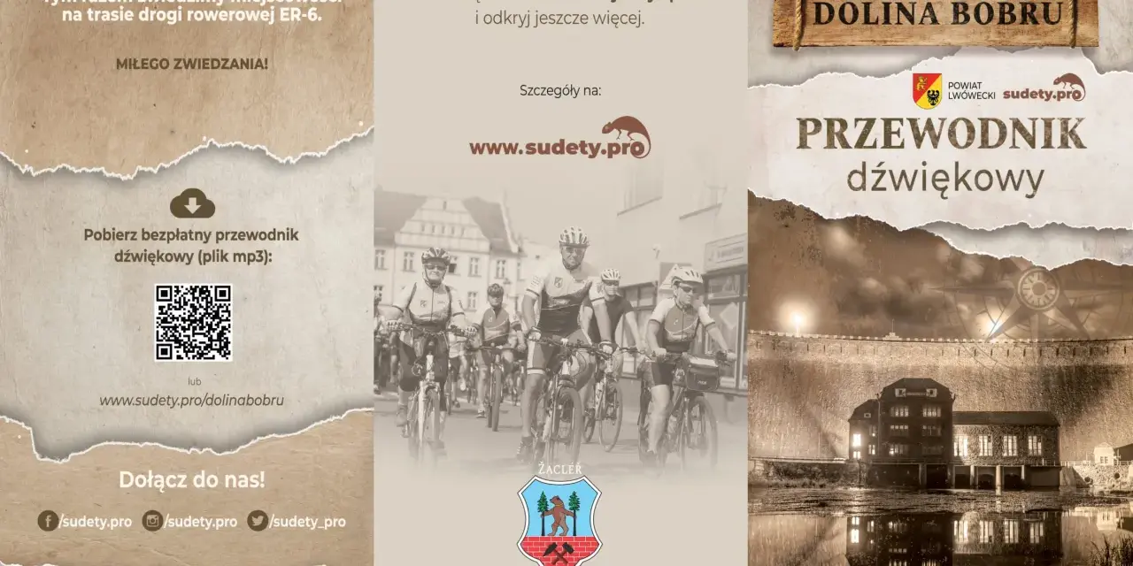 Trasa rowerowa ER-6 Dolina Bobru zaprasza na dźwiękową podróż po Sudetach. Odkryj historię i piękno regionu.