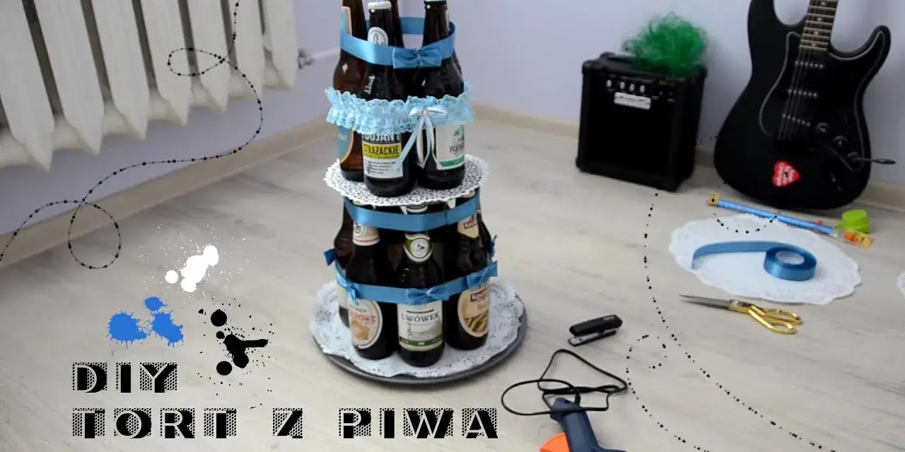 Jak zrobić tort z piwa? Poradnik DIY na super prezent!