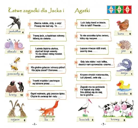 Zagadki dla 6-latka: Rozwój i zabawa gotowe przykłady