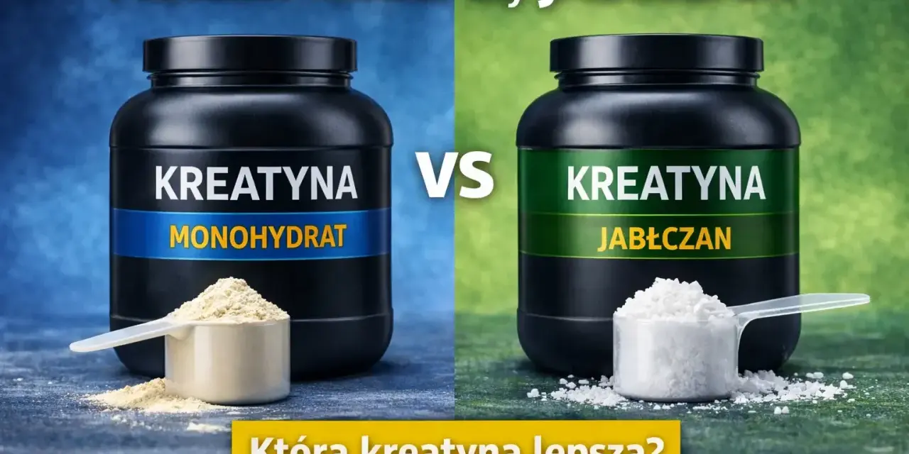 Dwa rodzaje kreatyny: monohydrat i jabłczan. Która najlepsza kreatyna dla Ciebie?