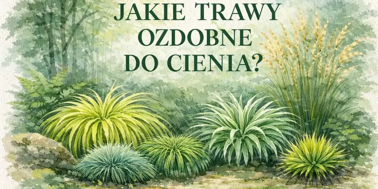 Witaj w świecie traw ozdobnych do cienia! Różnorodne formy i odcienie zieleni tworzą malowniczy zakątek.