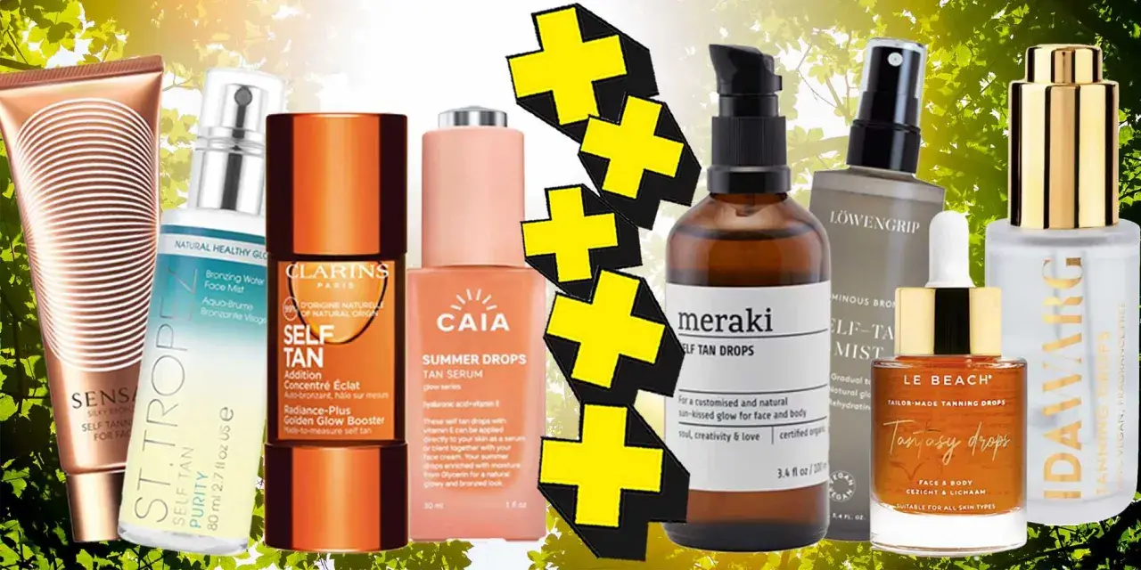 Här är en samling brun-utan-sol-produkter, perfekt för att busa sig till en solkysst look.
