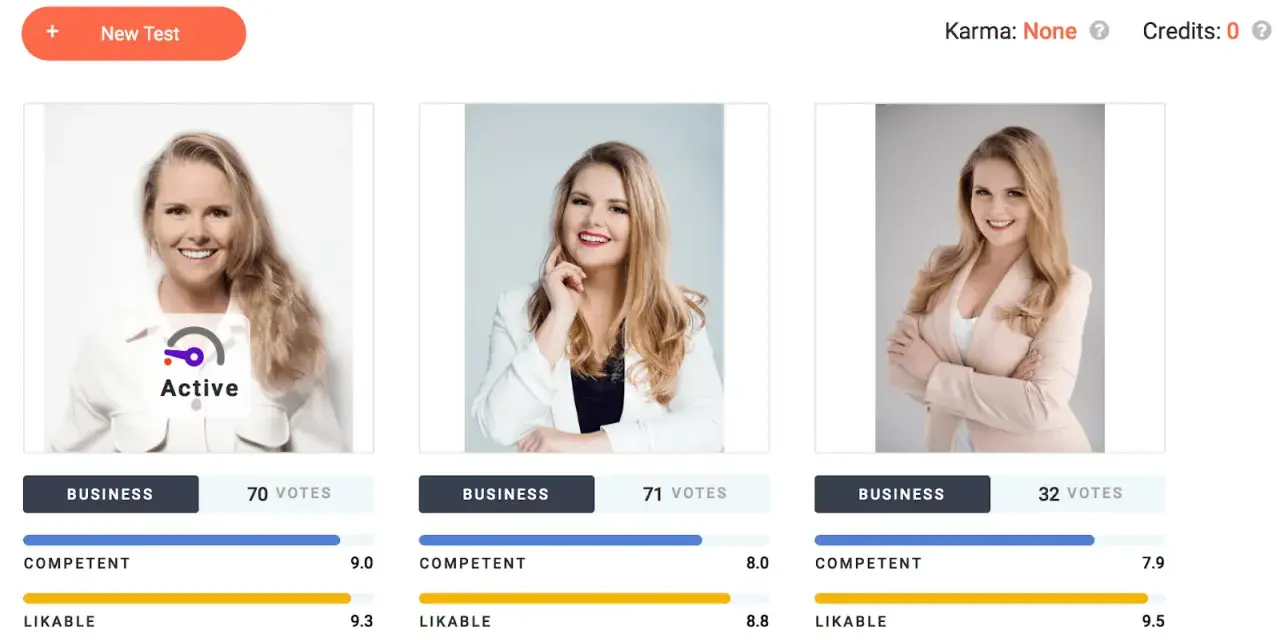 Trzy kobiety w biznesowych stylizacjach, ocena ich wizerunku. Idealne fajne grafiki na profil.