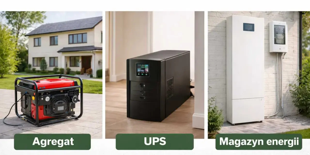 Agregat prądotwórczy, UPS i magazyn energii – wybierz najlepsze rozwiązanie, jaki agregat do pieca gazowego.