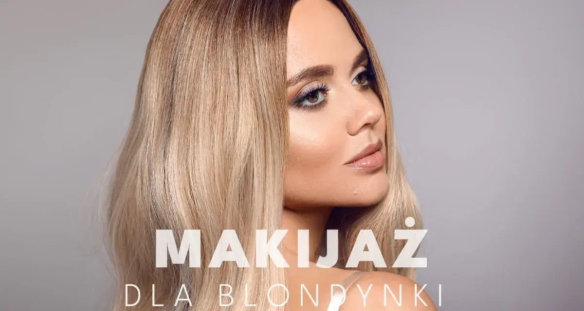 Blondynka z brązowymi oczami, prezentująca makijaż. Jej włosy są długie i falowane, a twarz subtelnie podkreślona.