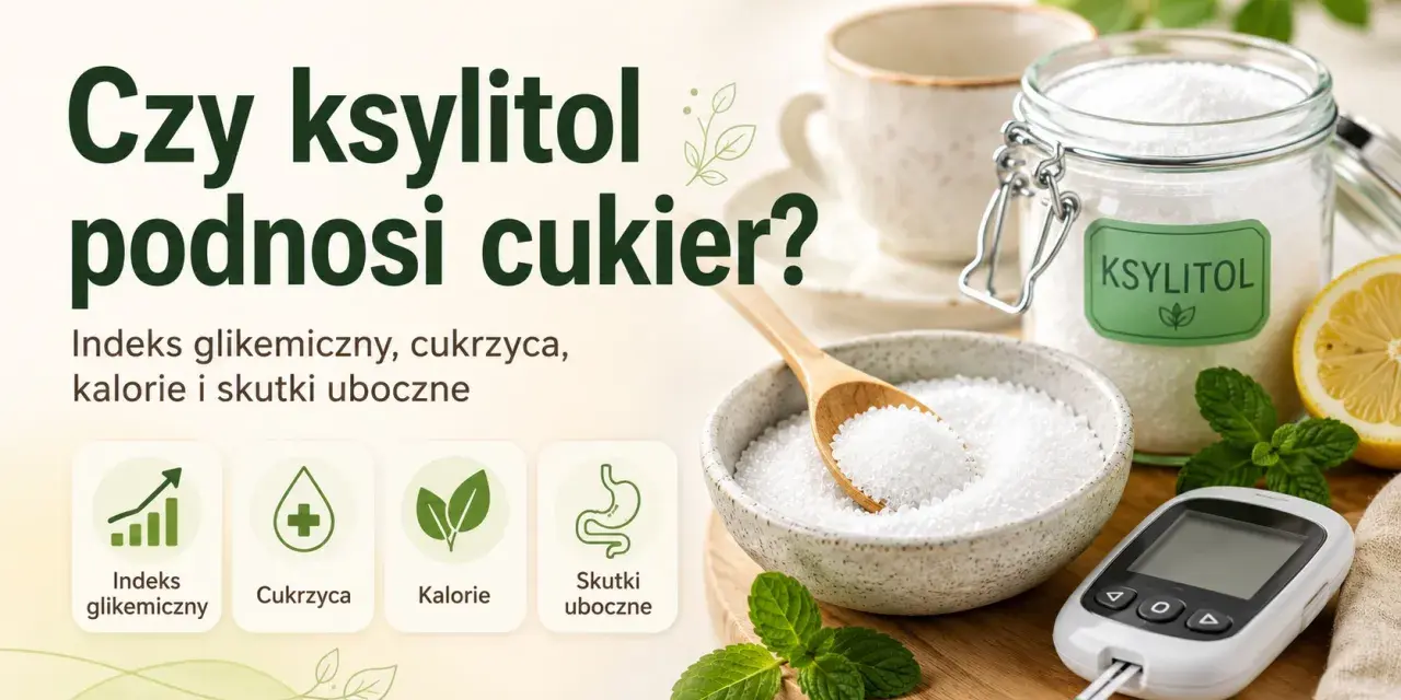 Ksylitol: niski indeks glikemiczny, ale czy wpływa na cukrzycę? Analiza kalorii i skutków ubocznych.