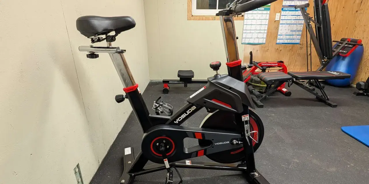 This exercise bike features magnetic resistance, offering a smooth and quiet workout. Is magnetic resistance better for an exercise bike? This one suggests yes!