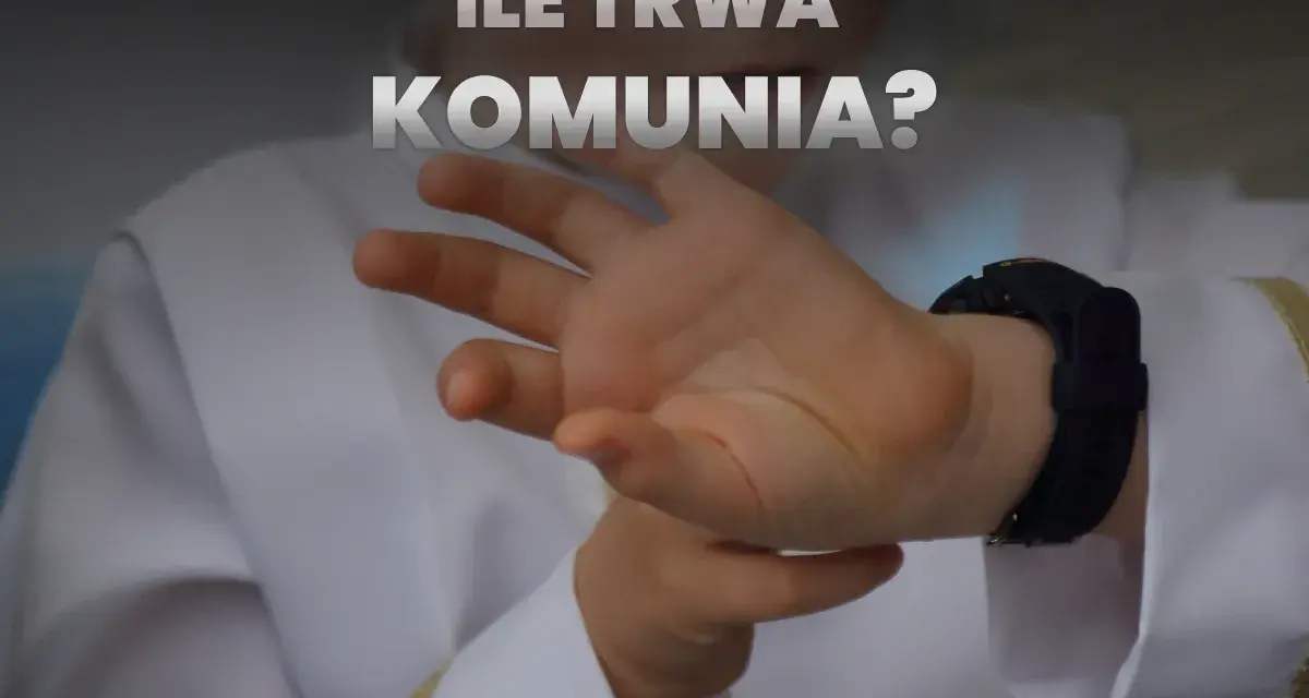 Komunia: Ile trwa msza i przyjęcie? Oszacuj czas idealnie!