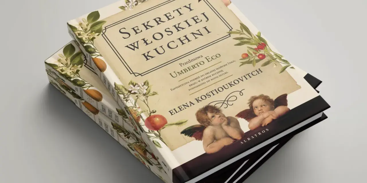 Odkryj sekrety włoskiej kuchni z książką Eleny Kostioukovitch. Fantastyczna podróż po smakach Italii.