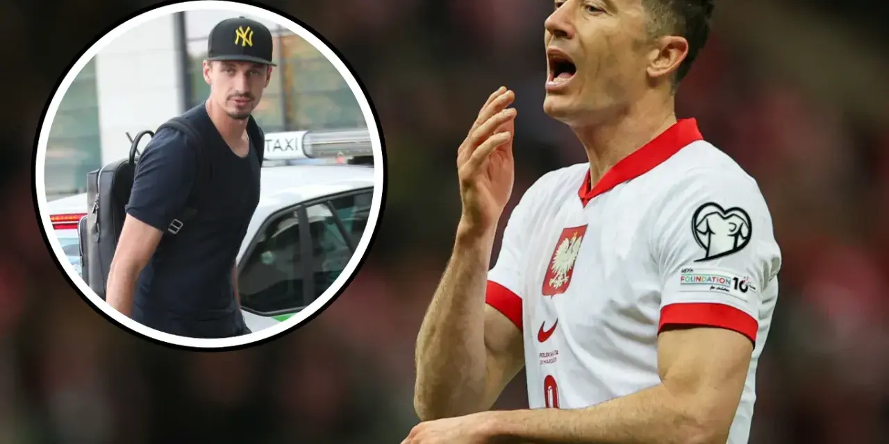 Robert Lewandowski i Piotr Zieliński, dwaj wybitni polscy piłkarze, w akcji.