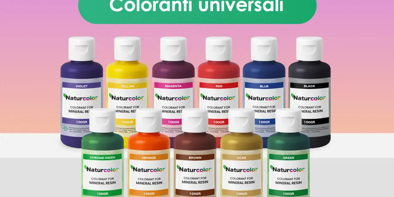 Ampia gamma di coloranti per resina modellismo Naturcolor in varie tonalità, ideali per dare vita alle tue creazioni.