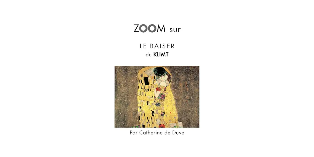 Le Baiser de Klimt, une œuvre emblématique, capture un couple enlacé dans une étreinte passionnée, drapé de motifs dorés et colorés.