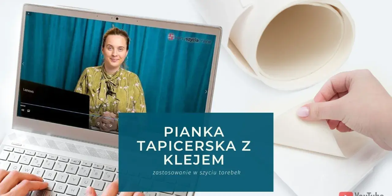 Pianka tapicerska z klejem to świetny sposób, czym usztywnić torebkę. Zobacz, jak łatwo ją zastosować w szyciu.