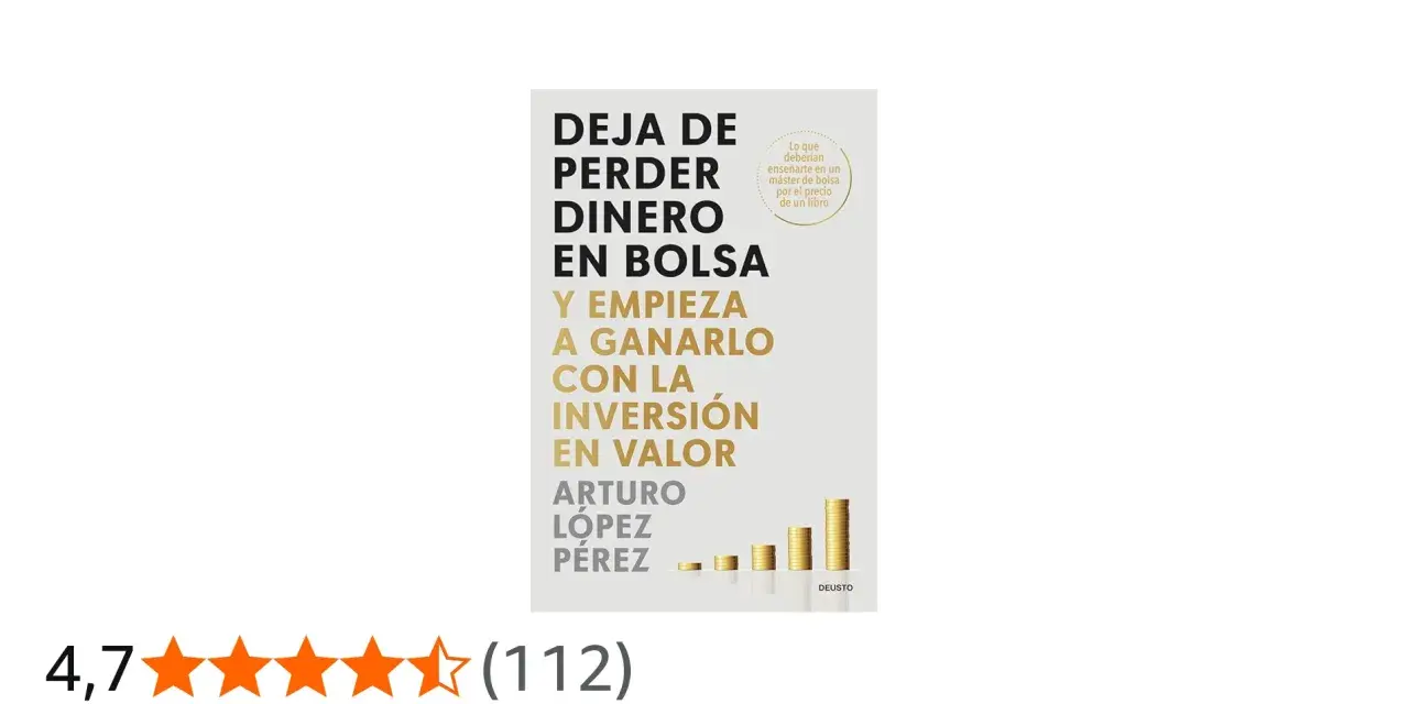 Libro "Deja de perder dinero en bolsa y empieza a ganarlo con la inversión en valor". Explica qué es el periodo medio de maduración en finanzas.