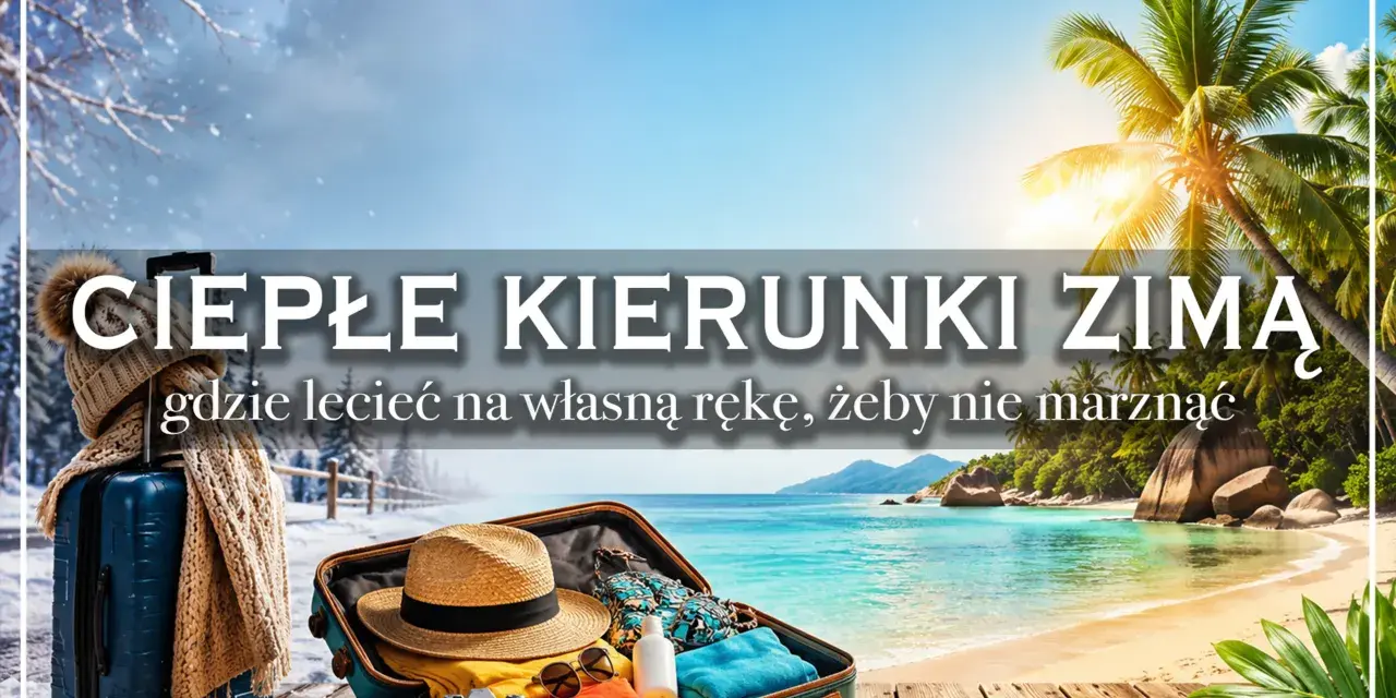 Ciepłe kierunki zimą: walizka, plaża i palmy. Gdzie w zimę na wakacje, by uciec od mrozu i cieszyć się słońcem.