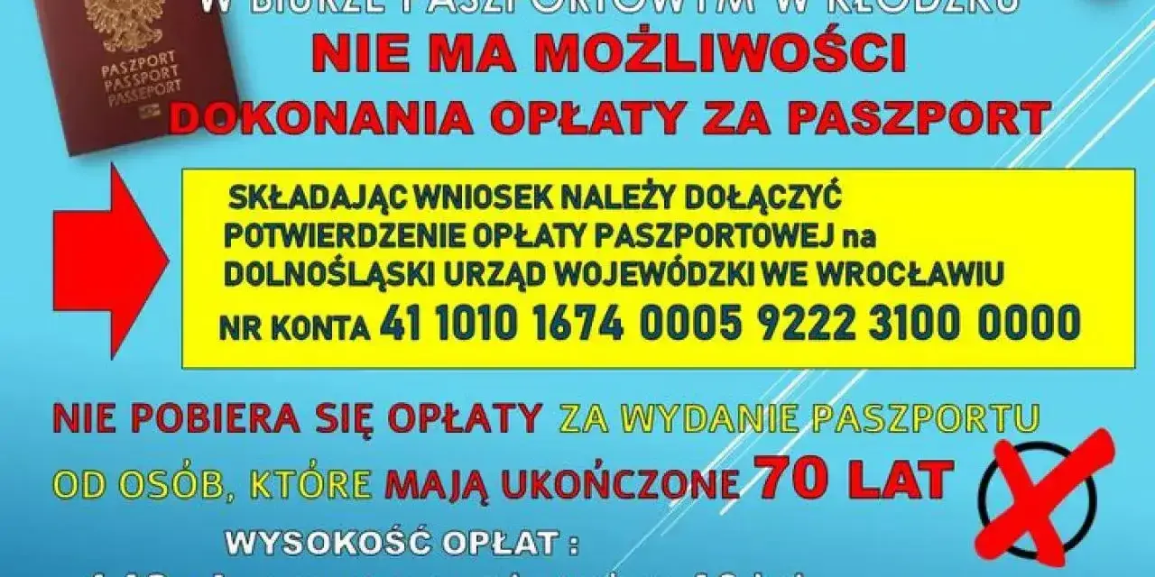 Paszport ile kosztuje? 140 zł za 10 lat, 70 zł z ulgą. Opłaty nie pobiera się od osób po 70. roku życia.