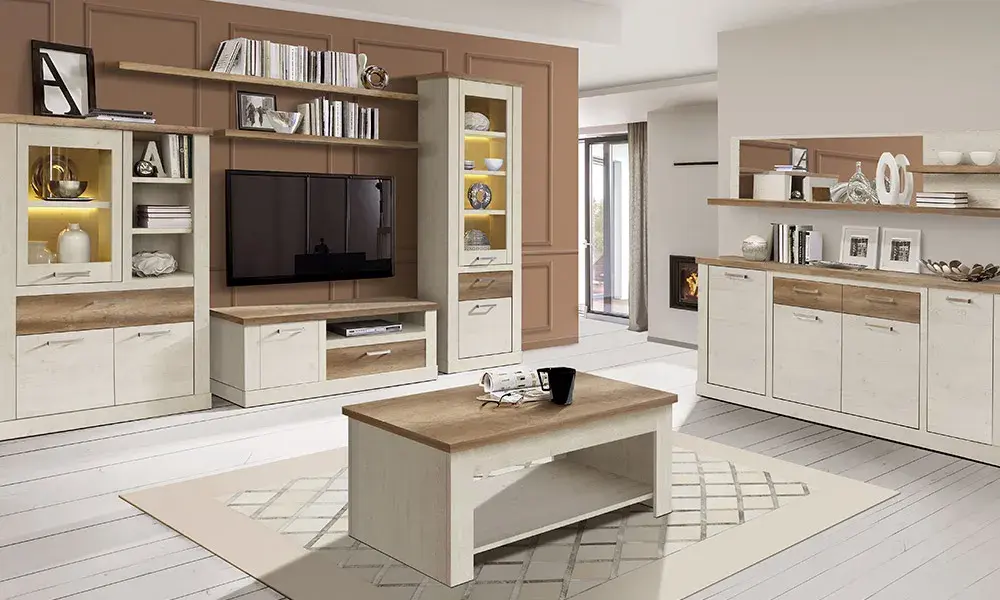 Muebles de salón Conforama: estilos, precios y cómo acertar